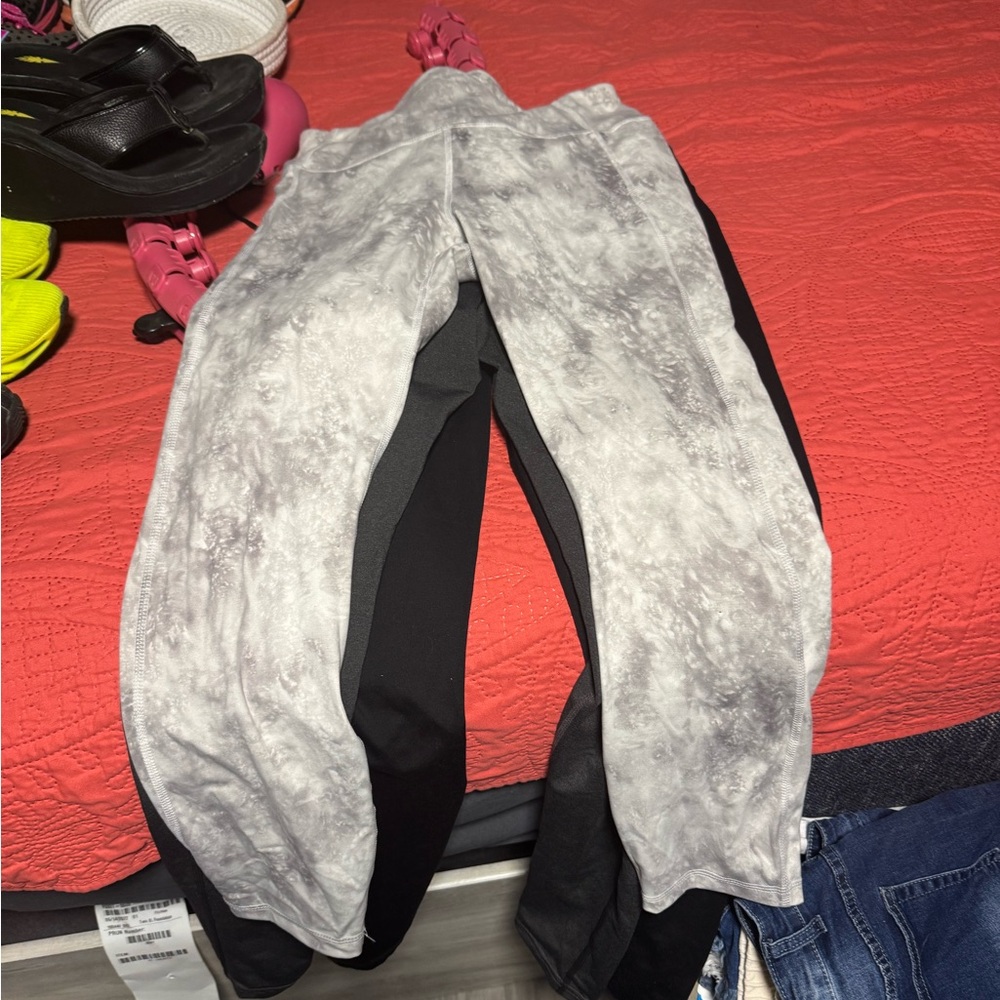 Target Gray and Black Leggings
